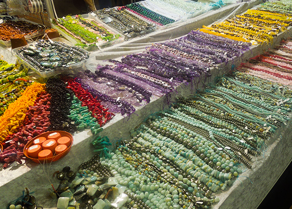 Beaded necklaces