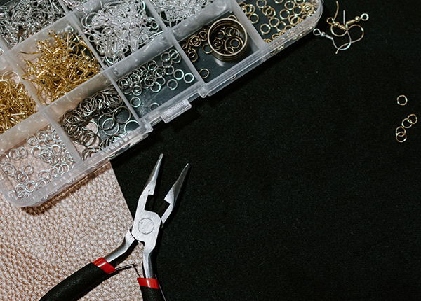 Jewelry supplies and pliers
