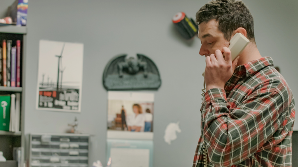 Man talking on the phone
