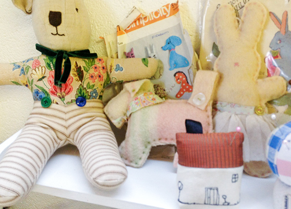 Handmade stuffed animals