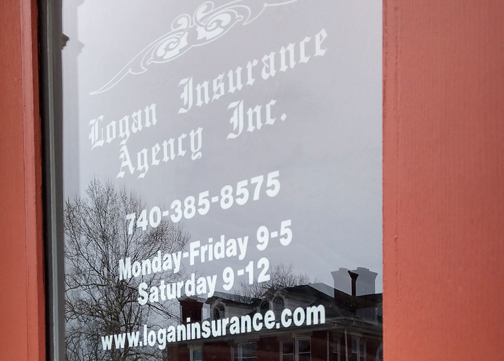 The door of an insurance business
