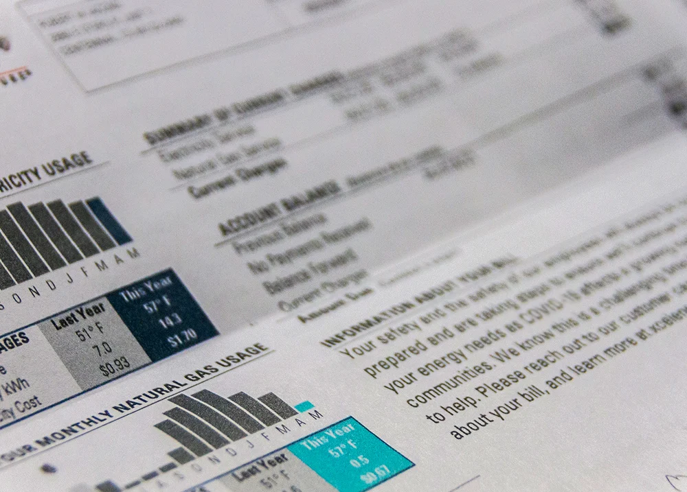 Utility bill